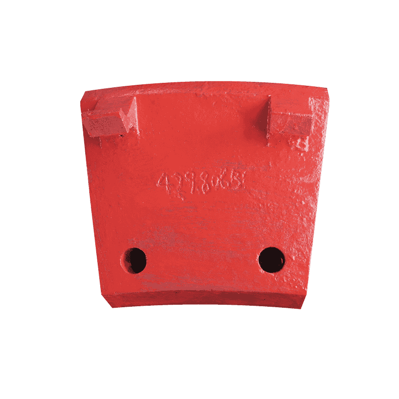 Jaw Comprimens High Manganese Steel Side Custodi