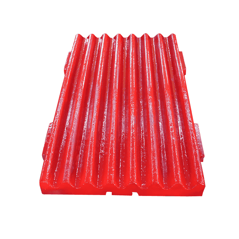 Jaw comprimens High Manganese Ferro fixa Jaw Plate