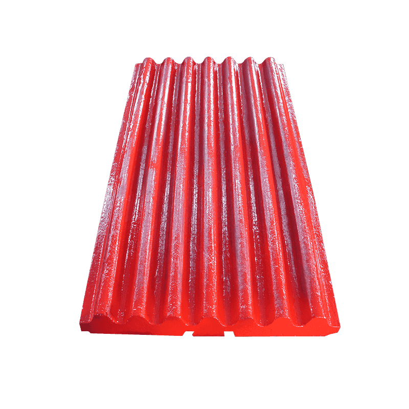 Jaw Crusher High Manganese Steel Movable Jaw Plate